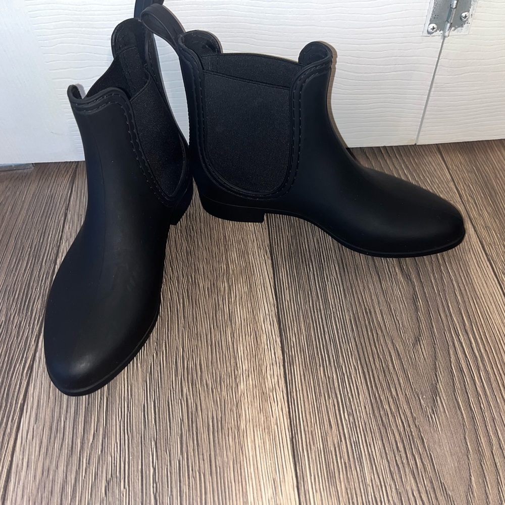 jeffrey campbell Play Chelsea Rain Boots Size 6